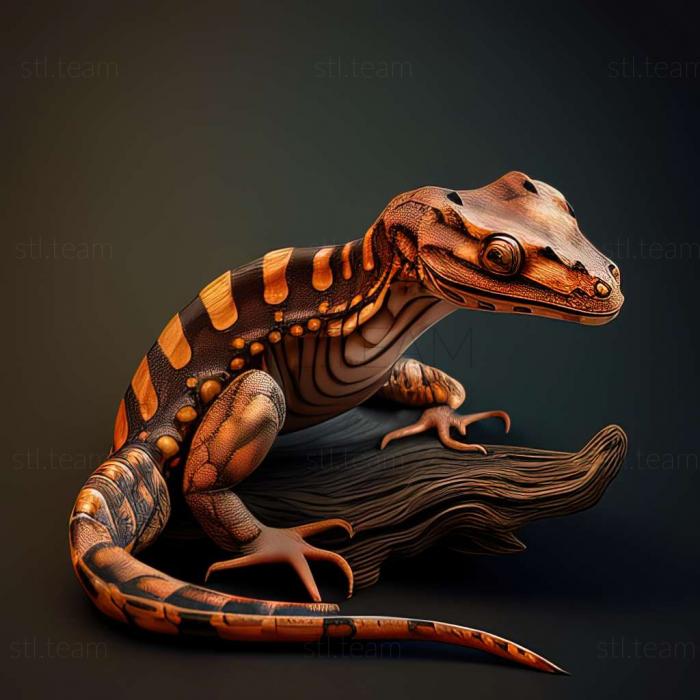 3D model Crotaphopeltis hotamboeia (STL)